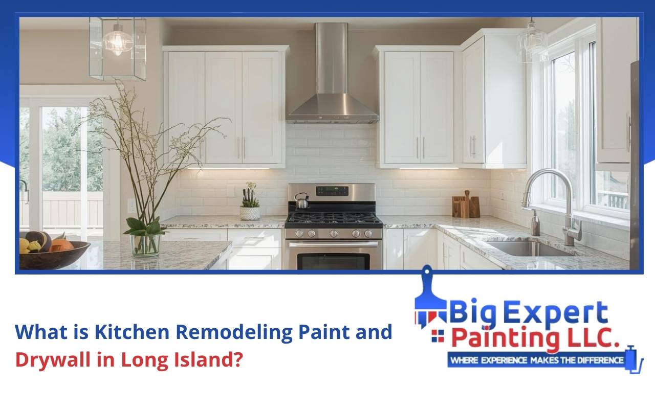 Backsplash changes to complement Kitchen Remodeling Paint and Drywall Long Island