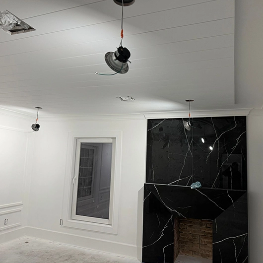 Exterior home painting completed by Big Expert Painting LLC in Long Island, NY with clean siding and trim.