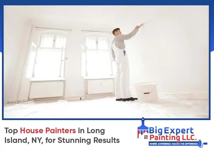House painters in Long Island, NY transforming home exteriors with high-quality finishes.