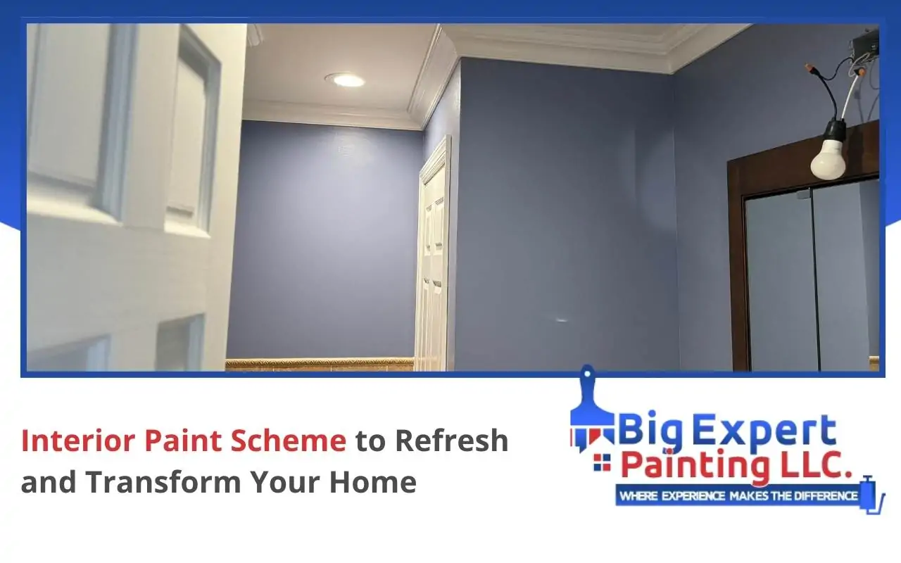 Interior paint schemes with modern and stylish color combinations for a fresh look.