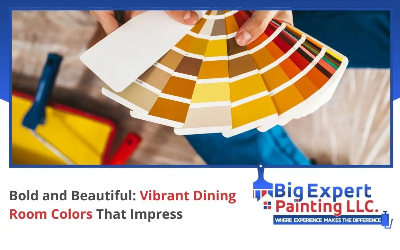 Vibrant dining room colors that add energy and personality to any space.