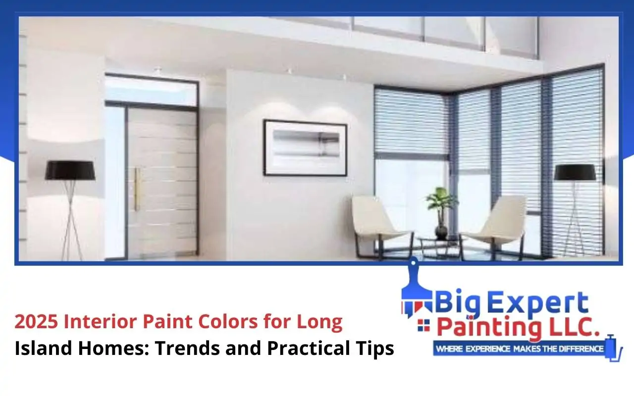 Neutral palettes in interior paint color trends 2025 for Long Island homes